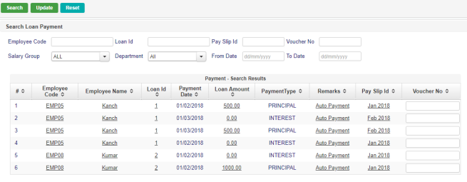 search-loan-payment